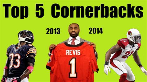 Top 5 Cornerbacks In The Nfl 2013 Youtube