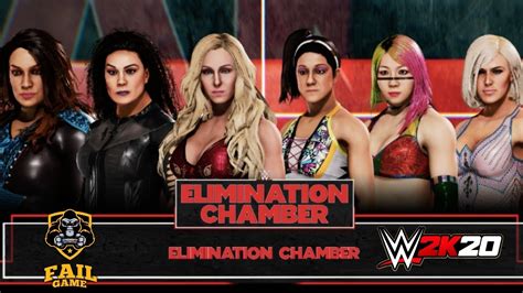 Wwe Elimination Chamber 2020 Wwe 2k20 Womens Elimination Chamber