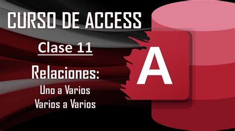 Curso Completo De Access Relaciones Uno A Varios Varios A Varios