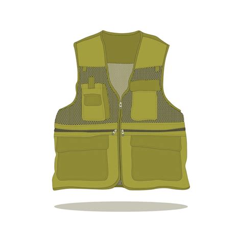 Premium Vector Template Vector Army Vest