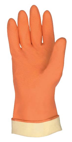 Memphis 5430 28 Mil Flock Lined Orange Neoprene Latex Blend 12