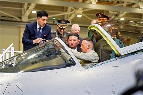 金正恩訪俄戰鬥機工廠 下一站太平洋艦隊 國際 自由時報電子報