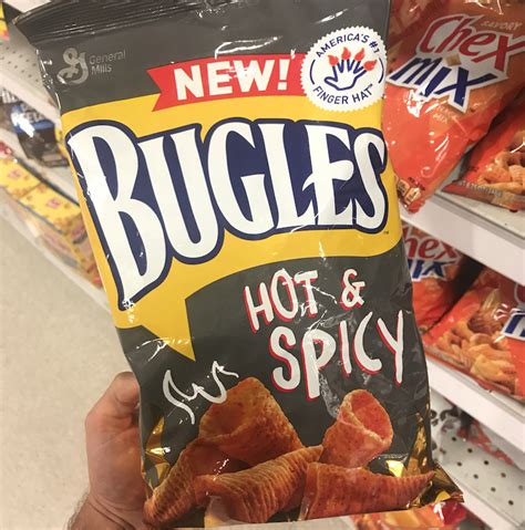 Hot And Spicy Bugles Snack Gator