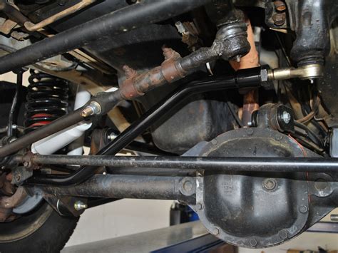 Rustys Adjustable Front Track Bar 25 5 Lift Tj Xj Zj Rustys