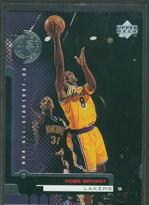 1998 99 KOBE BRYANT Upper Deck UD NBA ALL STAR LAKERS EBay