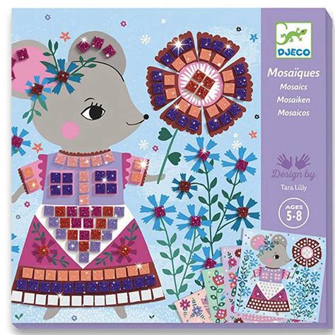 Mozaika Djeco - Domácí mazlíčci | DetskyEshop.cz