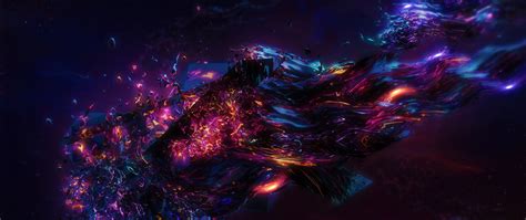 2560x1080 Colorful Abstract 3d Graphics Wallpaper2560x1080 Resolution