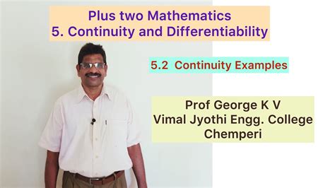 5 2 Plus Two Mathematics Continuity And Differentiability 5 2