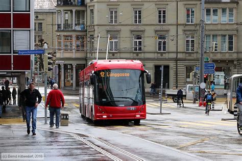 Schweiz Oberleitungsbus Bern Trolleybus 25