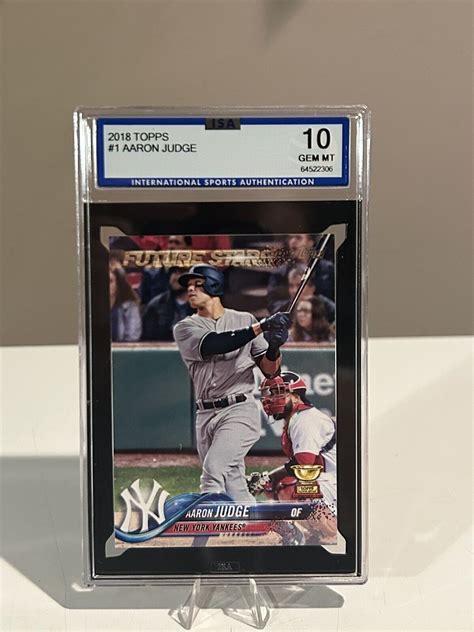 Aaron Judge Topps All Star Game Rc Cup Isa Ebay