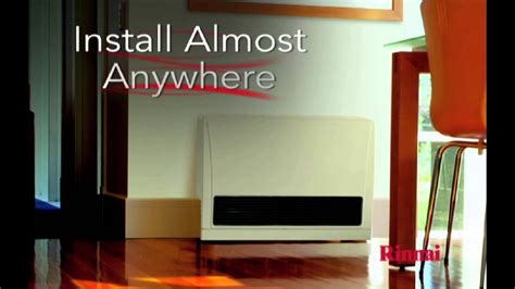 Rinnai Energysaver® Direct Vent Wall Furnaces Youtube
