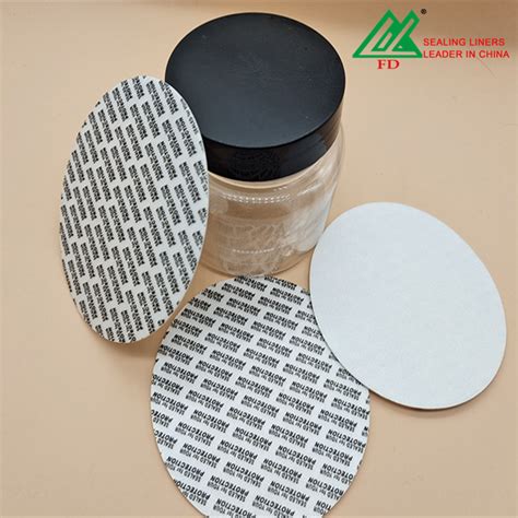 Custom Self Adhesive Pressure Sensitive Seal Gasket Press Cap Liners