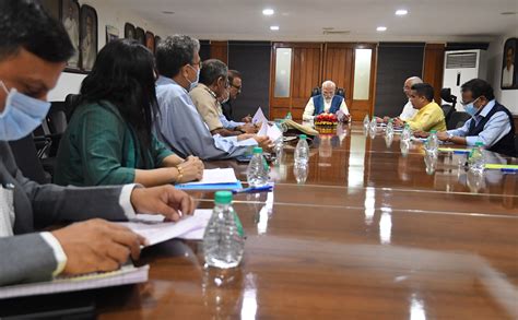 Pm Chairs High Level Meeting To Review Situation In Morbi Prime