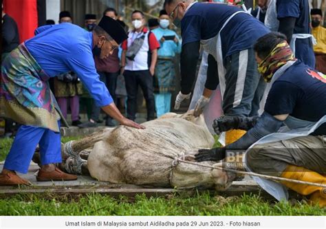 Umat Islam Di Malaysia Sambut Aidiladha 29 Jun