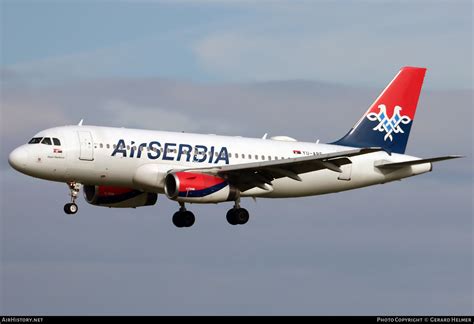 Aircraft Photo Of Yu Apf Airbus A Air Serbia Airhistory