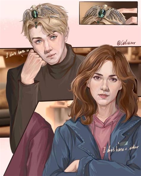 Dramione By Celiaxxr Dramione Dramione Fan Art Draco Malfoy