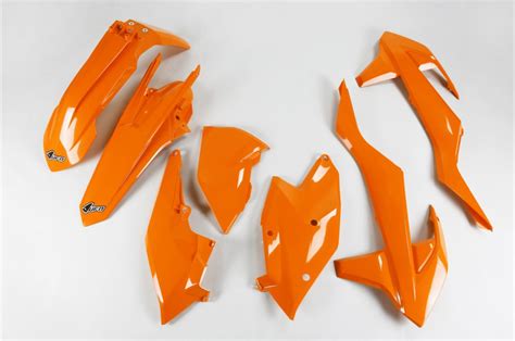 Kit Plastique UFO Pour Moto KTM EXC250 17 19 EXC300 17 19 Couleur