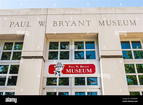 Paul W Bear Bryant Museum Hi Res Stock Photography And Images Alamy