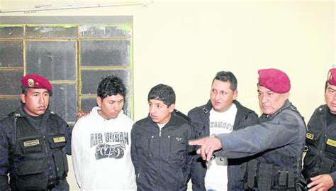 Capturan A Banda Que Robaba Y Extorsionaba Peru Correo