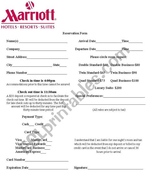 Hotel Booking Form