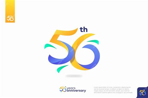 premium vector number  logo icon design  birthday logo number