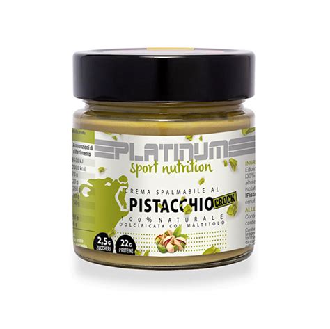 Crema Spalmabile Pistacchio G Platinum Sport Nutrition Newtritions