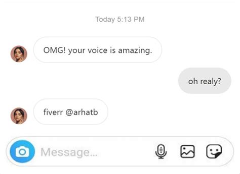 Create A Fake Instagram Celebrity Dm By Arhatb Fiverr