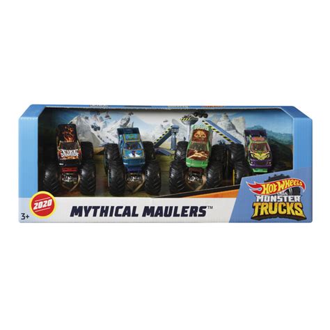Pack De Monster Trucks Hot Wheels Sur King Jouet