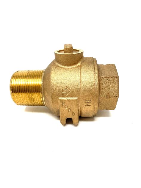 Ford Brass Corp Stop 1 12 Fb1700 6 Nl Mipt X Fipt