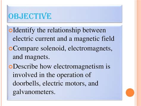 Bell Work What Do Know About Magnetism From Electricity And How We Use