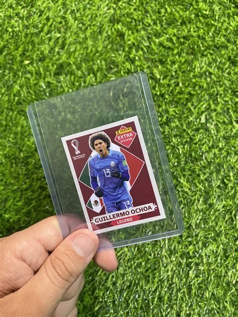 Sticker Extra Bord Figurinha Do Guillermo Ochoa Lbum Copa Do Mundo