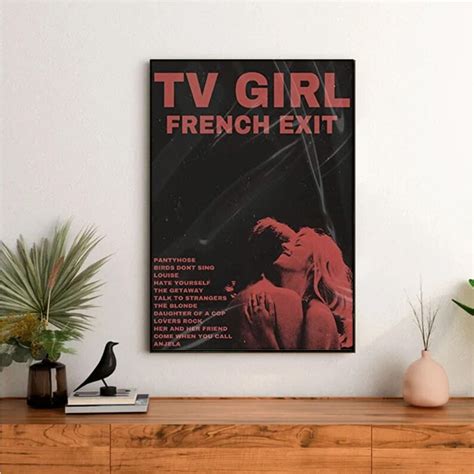 TV Girl French Exit Album Poster Lovers Rock Song Etsy UK