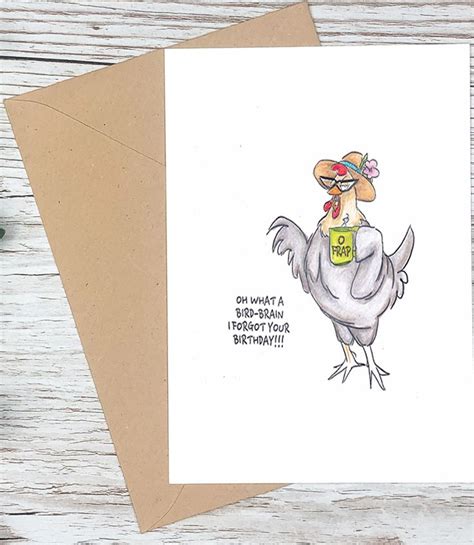 O Frap You Forgot A Birthday This Greeting Card Is Perfect To Send To