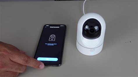 Eufy 2K Indoor Security Camera Pan And Tilt Initial Setup YouTube