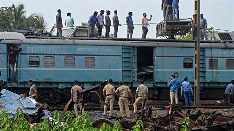 India Un Fallo En La Se Alizaci N Posible Causa Del Accidente De Tren