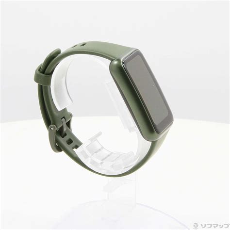 【中古】huawei Band 7 グラファイトブラック ウィルダネスグリーン [2133046419944] リコレ！ ソフマップの中古