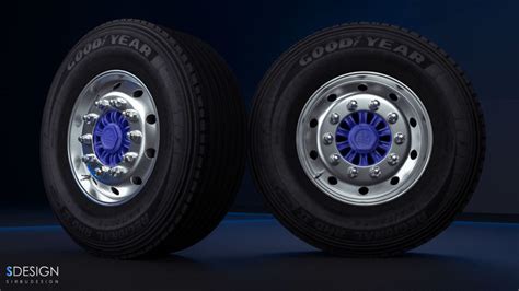 Trailer Wheel 3d Model Cgtrader