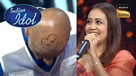 Neha Kakkar न Vishal Dadlani क सर पर Draw कय Heart Indian Idol