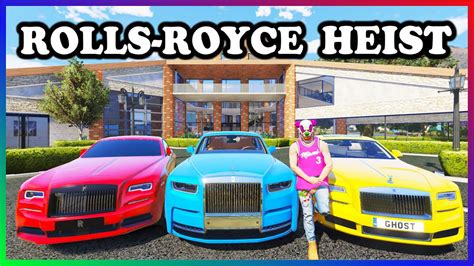 GTA 5 Roleplay ROBBING A ROLLS ROYCE DEALERSHIP RedlineRP YouTube