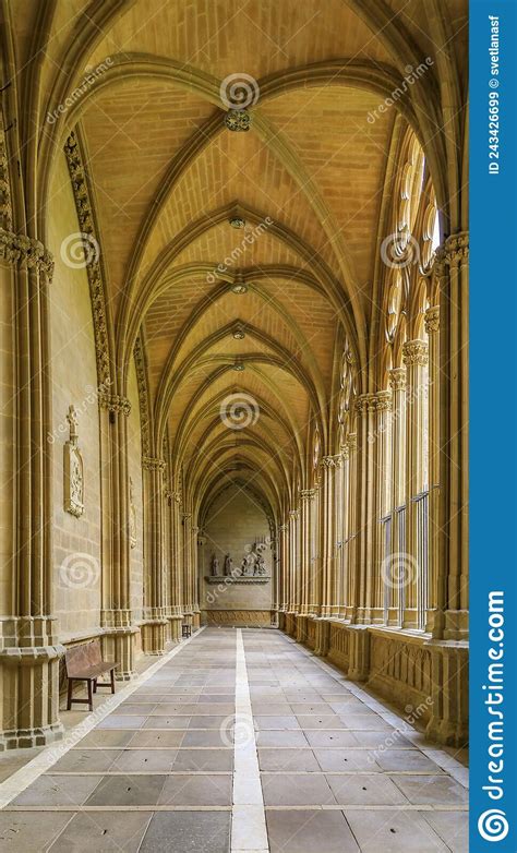 Catedral De Santa Maria La Real Th Century Gothic Church In Pamplona