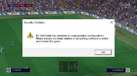 Fix Fifa 23 Ea Anticheat Detected Unacceptable Configuration