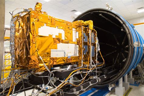 Esa Sentinel 1c During Thermal Vacuum Tests