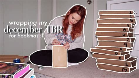 Wrapping My December TBR Bookmas Day 1 YouTube