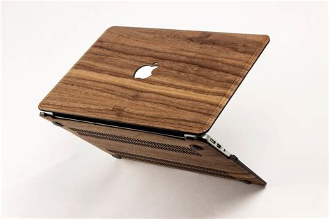 Real Wood MacBook Protective Case For Apple Mac Air Pro 13 15 16 Inch