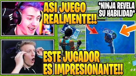 NINJA MUESTRA COMO JUEGA REALMENTE TFUE REACCIONA AL NUEVO JUGADOR