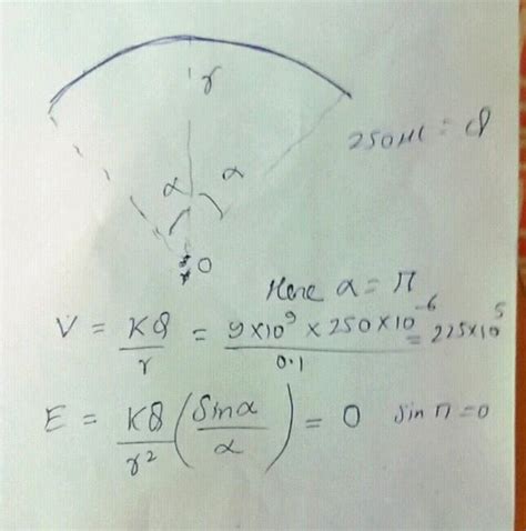 A Wire Is Bent In The Form Of A Regular Hexagon And A Total Charge Q Is