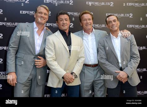 Arnold Schwarzenegger And Dolph Lundgren Hi Res Stock Photography And