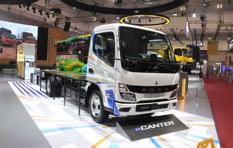 Profil Truk Listrik Fuso Ecanter Generasi Baru Lebih Kuat Dan