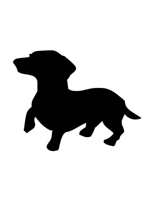 Dachshund Svg Cutting File For Silhouette And Cricut With Eps