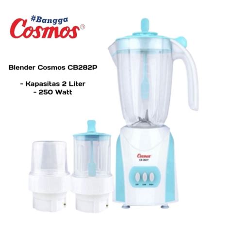 Jual Cosmos CB282P Blender Plastik 2 Liter Shopee Indonesia